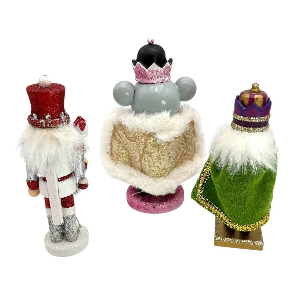 3 - Nutcrackers Mouse King Whimsical Bright Colored‎ Range 5"- 7" EUC - Picture 3 of 5